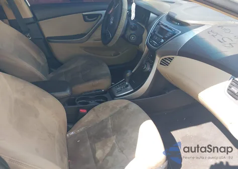 2013 Hyundai Elantra Gls z USA, uszkodzony, nr VIN 5NPDH4AEXDH315540